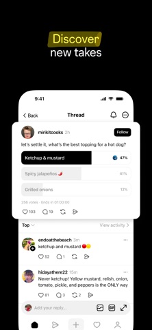 Threads App Store screenshot 2