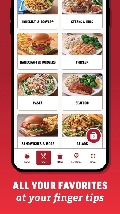 Applebee’s App Store screenshot 2