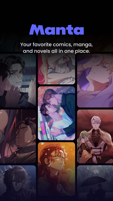 Manta - Manga, Manhwa, Novels App Store screenshot 1