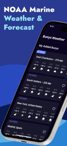 NOAA Marine Weather & Forecast App Store screenshot 1