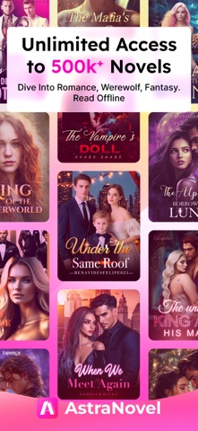 AstraNovel - Infinite Books App Store screenshot 1