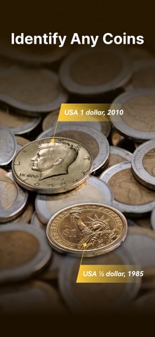 Coin Identifier & AI Scanner App Store screenshot 1