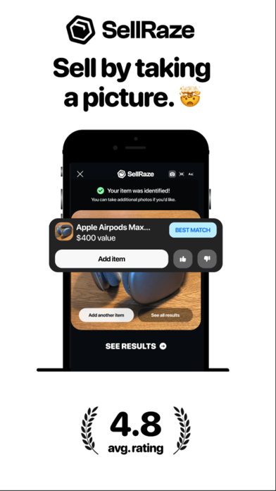 SellRaze: List, sell, earn App Store screenshot 1