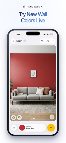 Renovate AI - Home Remodel App App Store screenshot 2