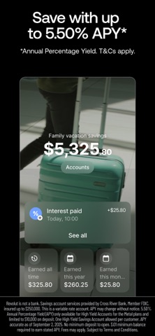 Revolut: Send, spend and save App Store screenshot 2