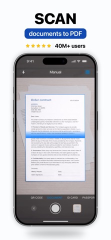 ScanGuru: PDF Scanner App App Store screenshot 1