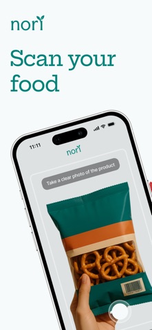 Nori - Scan your food App Store screenshot 1