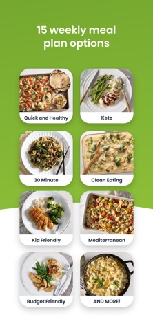 eMeals - Healthy Meal Plans App Store screenshot 2