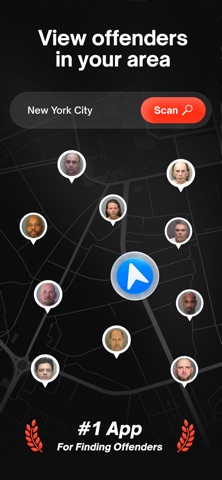 Warden: Safety Map App Store screenshot 1