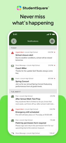 StudentSquare App App Store screenshot 1