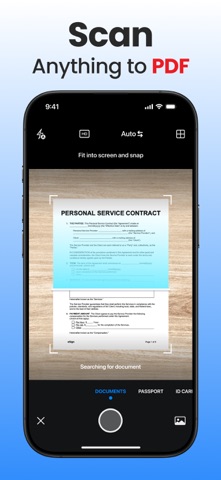 Scanner App - Scan PDF & Docs App Store screenshot 1