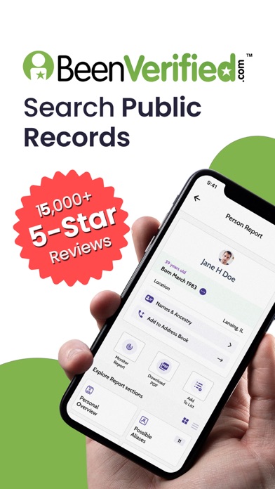 BeenVerified: People Search App Store screenshot 1