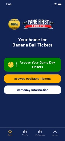 Fans First Tickets App Store screenshot 1