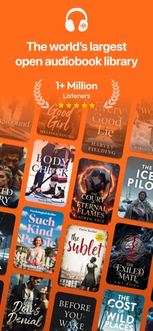 FreeAudiobooks: Listen Now App Store screenshot 1