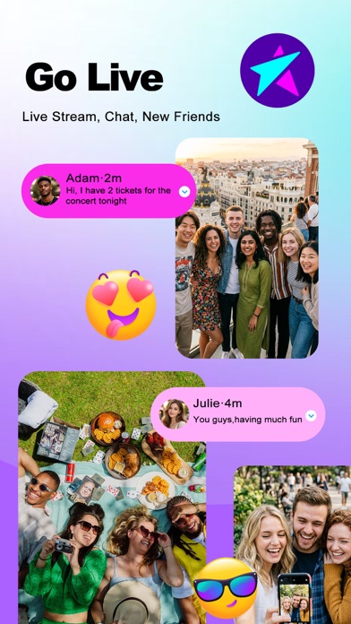 LiveMe - Live Stream, Go live App Store screenshot 1