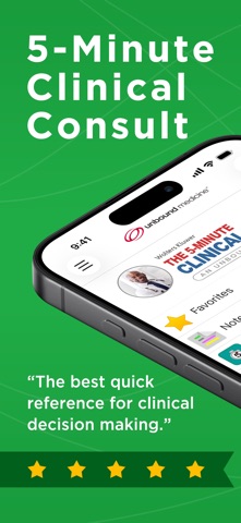 5 Minute Clinical Consult App Store screenshot 1