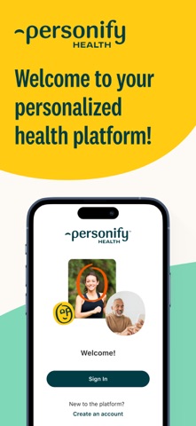 Personify Health App Store screenshot 1