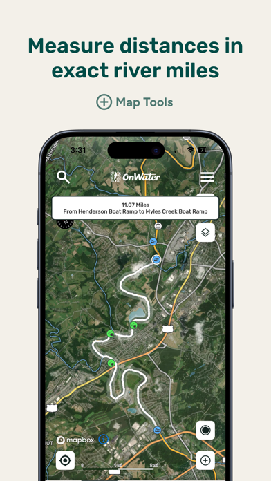 onWater: Fishing Spots Map App Store screenshot 2