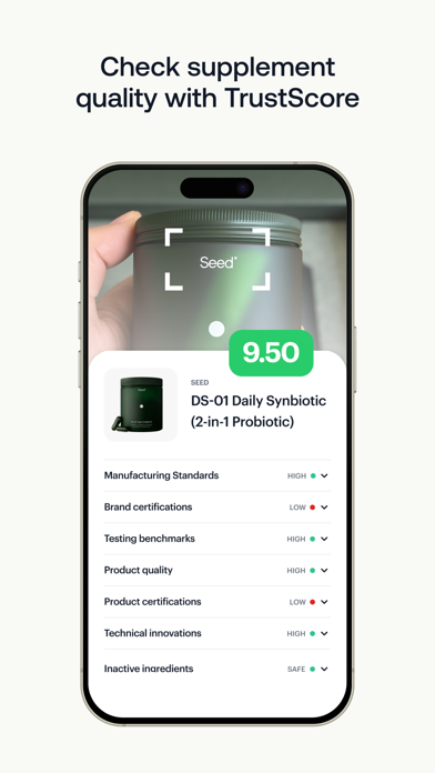 SuppCo: Supplement Scanner App Store screenshot 2
