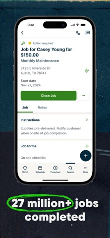 Jobber Field Service Software App Store screenshot 2