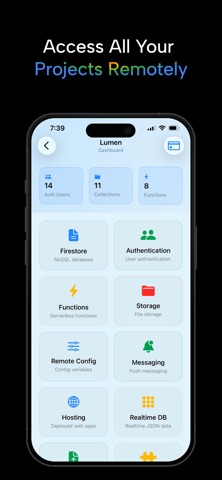 Firelog: Firebase Console App App Store screenshot 2
