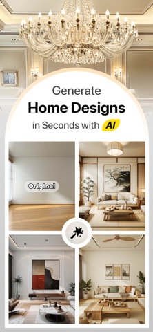 AI Home Design: Interior DecAI App Store screenshot 1