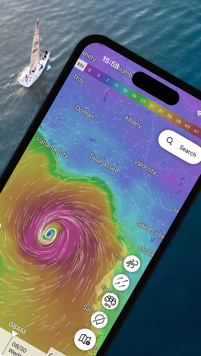 Windfinder: Wind & Weather map App Store screenshot 2