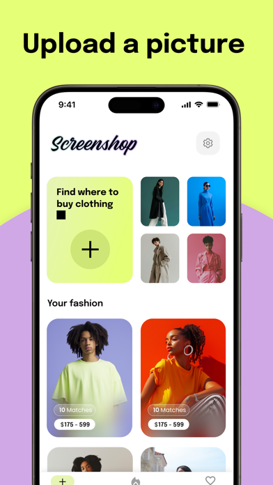 Screenshop - Clothes Finder App Store screenshot 2