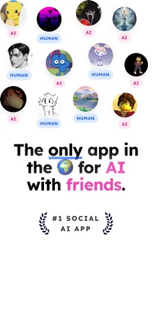 shapes.inc - AI with friends App Store screenshot 1