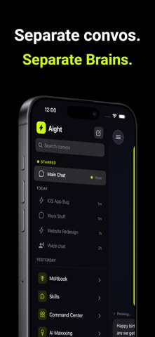 Aight - Manage your AI Agents App Store screenshot 2
