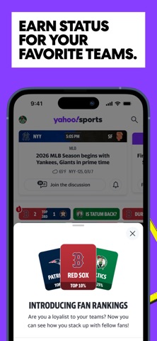 Yahoo Sports: Scores and News App Store screenshot 2