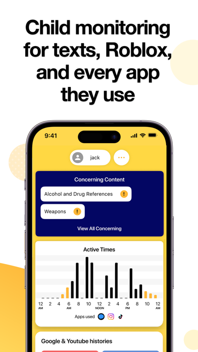 Parental Control BrightCanary App Store screenshot 1