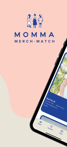 Momma: Match + Merch App Store screenshot 1