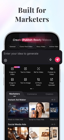 Pollo AI - AI Video Generator App Store screenshot 1