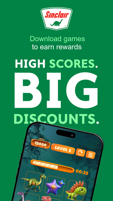 DINOPAY - Sinclair Oil App Store screenshot 2