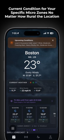 ZoneWatch – Radar & Forecast App Store screenshot 1