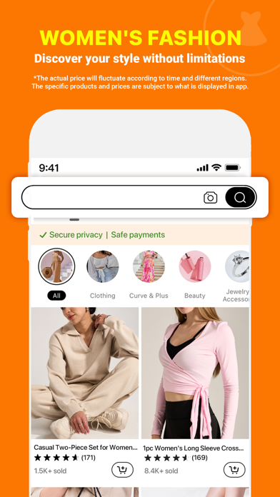 Temu: Shop Like a Billionaire App Store screenshot 2