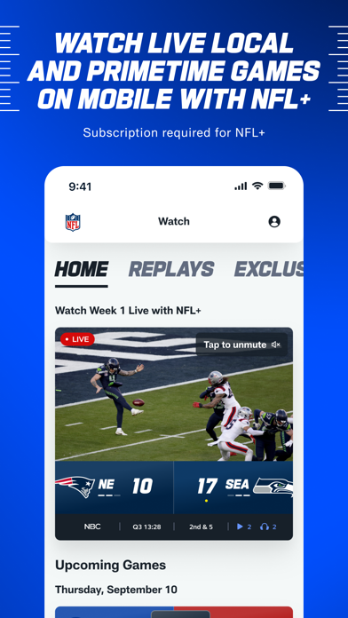 NFL App Store screenshot 2
