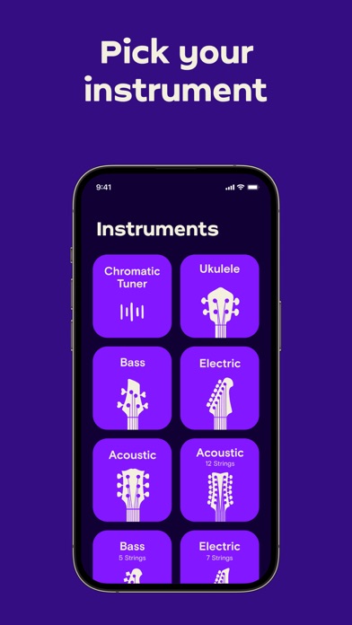 Guitar Tuner - Simply Tune App Store screenshot 2