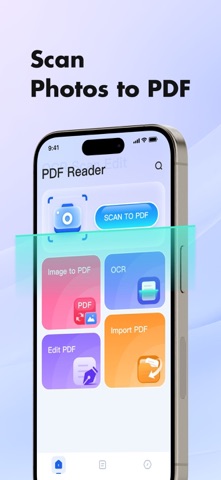 PDF Reader - OCR Scan Edit App Store screenshot 1