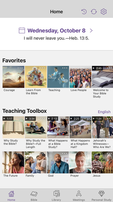 JW Library App Store screenshot 1