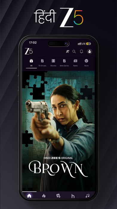 ZEE5 Movies, Web Series, Shows App Store screenshot 1