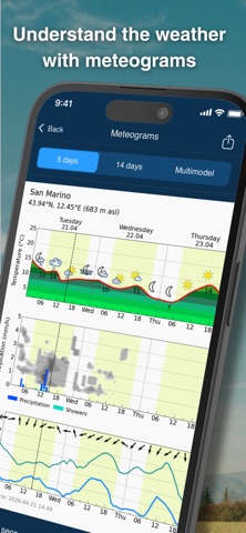 meteoblue weather & radar maps App Store screenshot 2