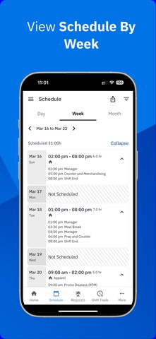 Workcloud Shift App Store screenshot 2