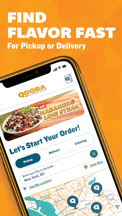 QDOBA Mexican Eats App Store screenshot 2