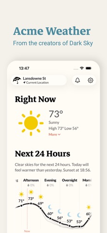 Acme Weather App Store screenshot 1