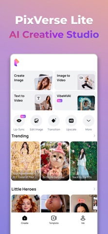 PixVerse Lite App Store screenshot 1