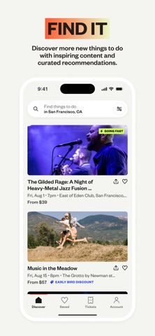 Eventbrite App Store screenshot 1