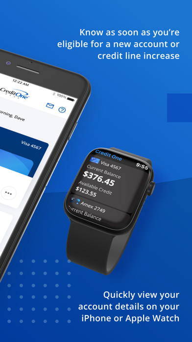 Credit One Bank Mobile App Store screenshot 2