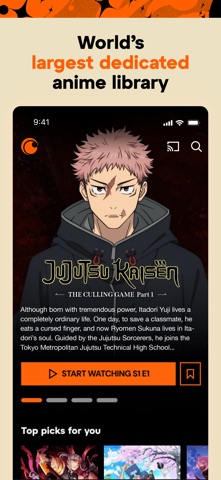 Crunchyroll screenshot